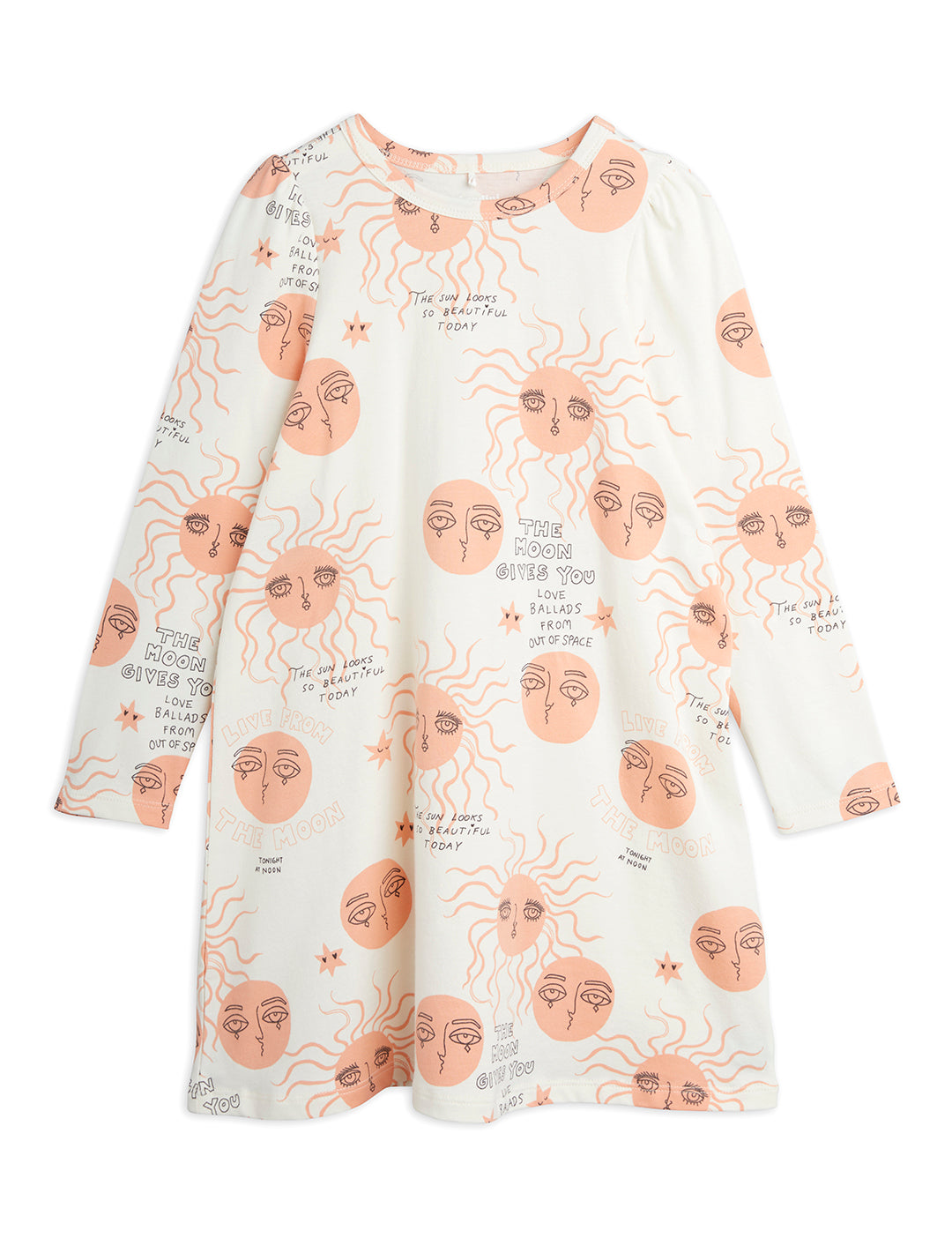 Moon and Sun Ls Dress Pink