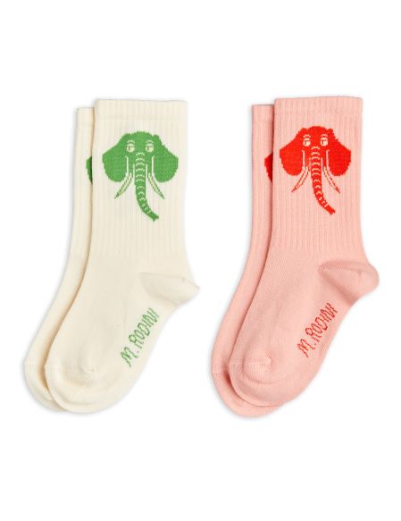 Elephant Socks 2-pack