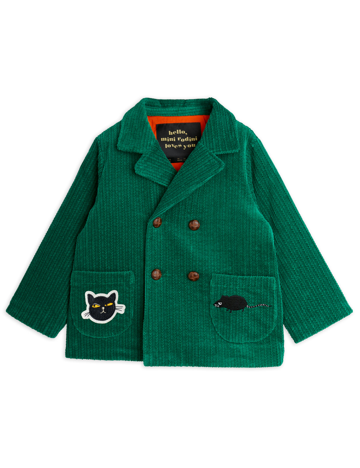 Corduroy Blazer Green