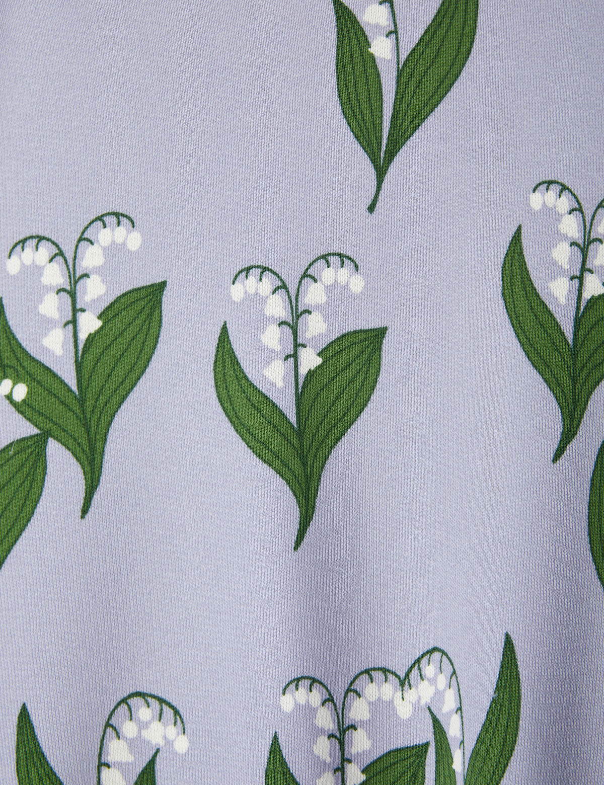 Lily Of The Valley aop Sweatshirt Blue