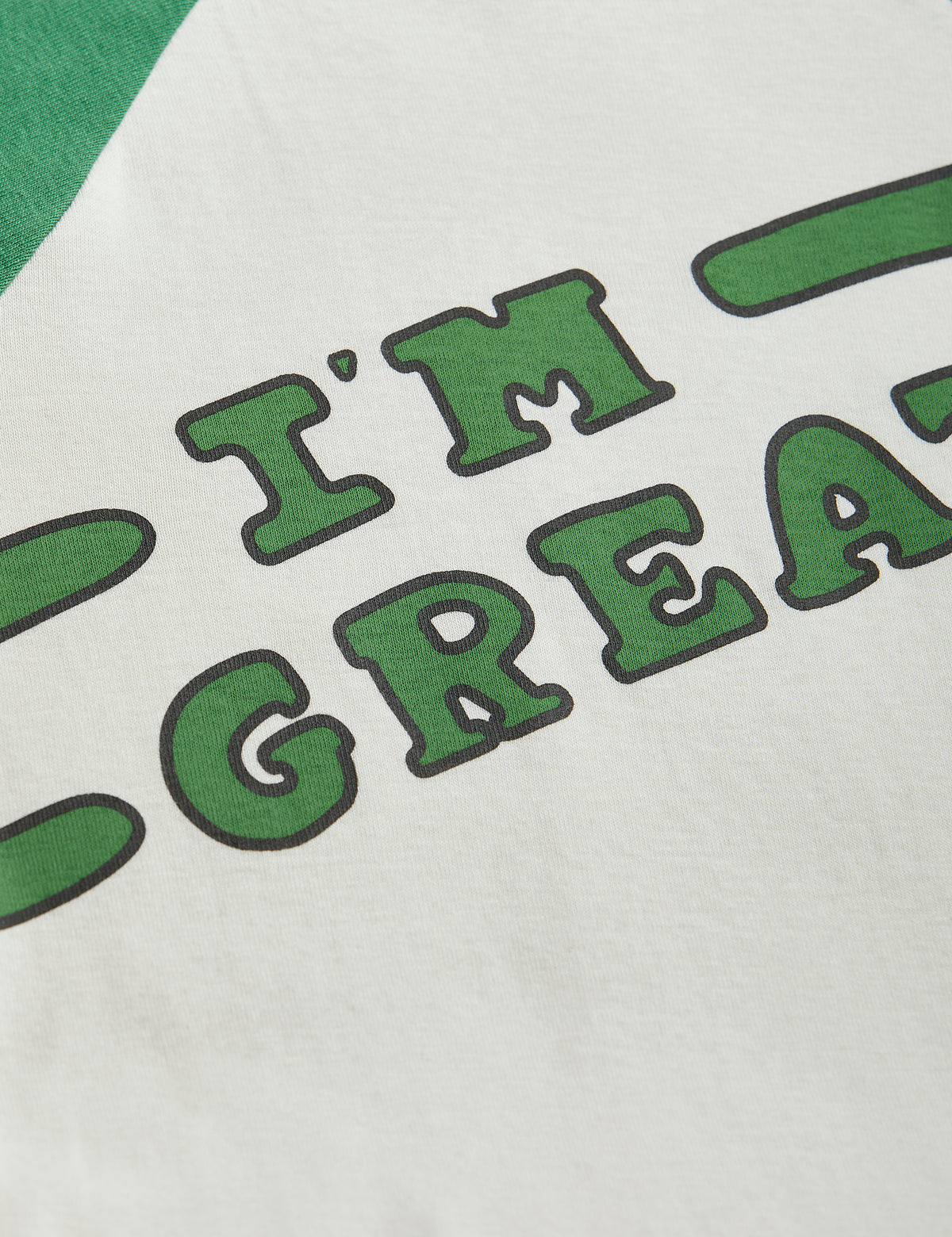 I Am Great Raglan T-shirt