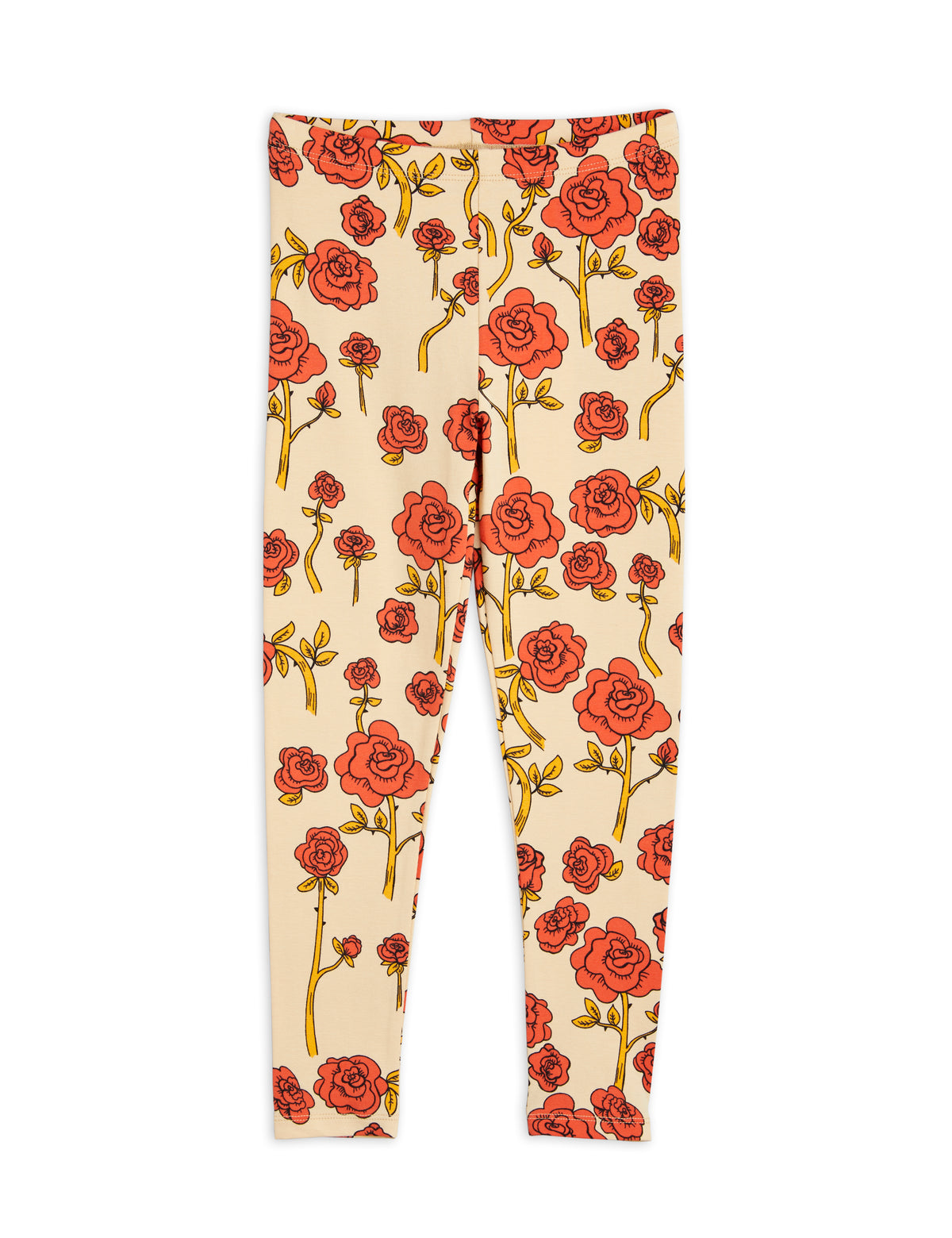 Roses aop Leggings Red