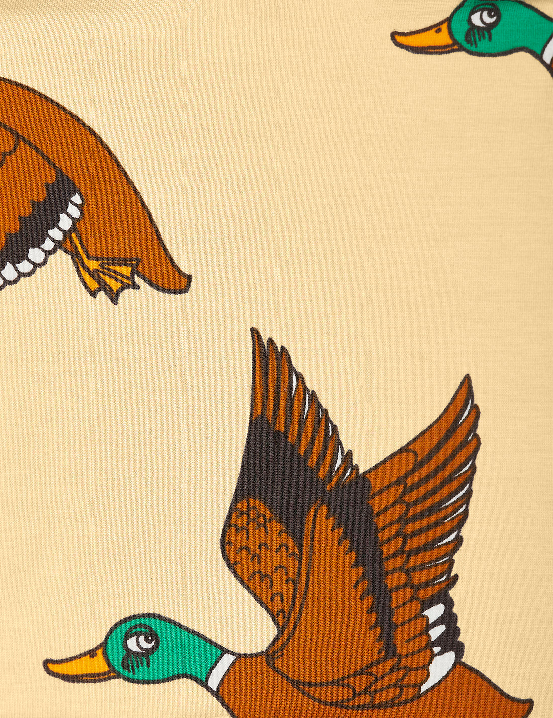 Ducks aop ss tee yellow