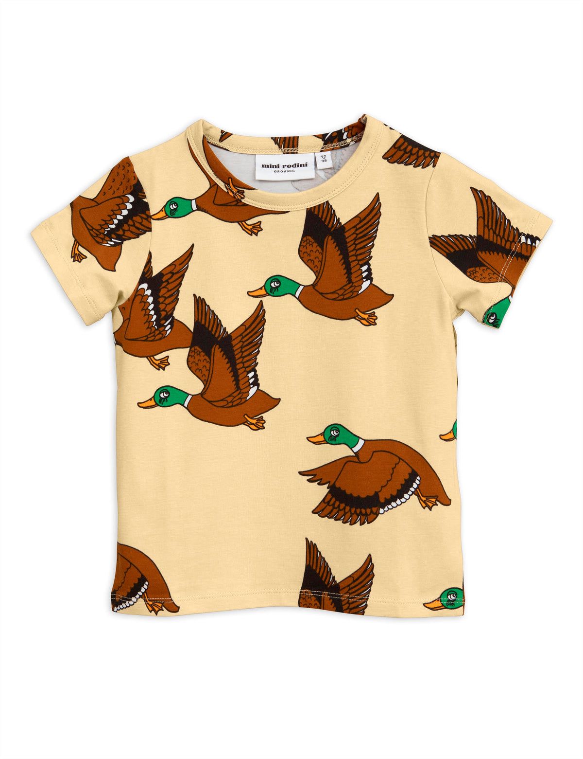 Ducks aop ss tee yellow