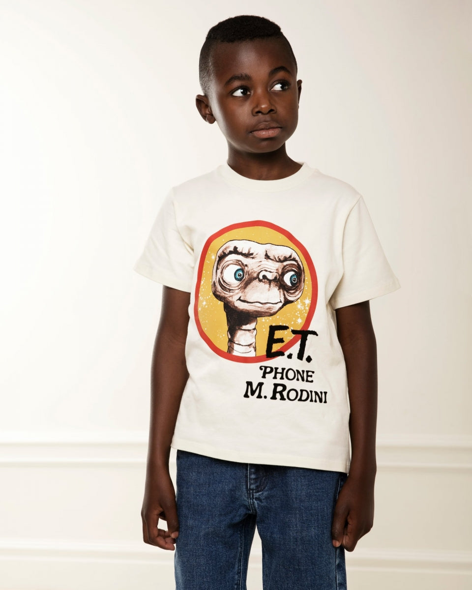 E.T. sp Ss Tee Offwhite