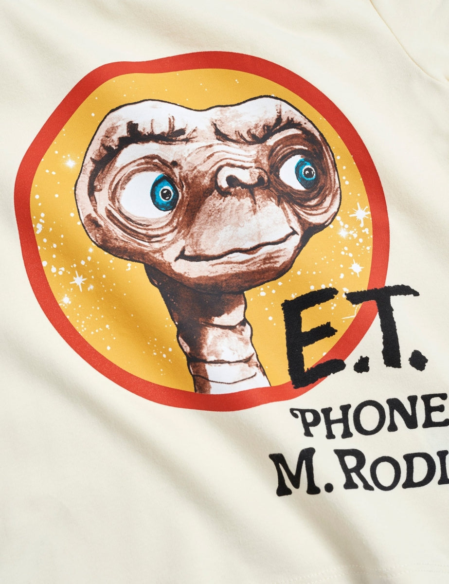 E.T. sp Ss Tee Offwhite