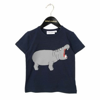 Hippo Ss Tee - dark blue