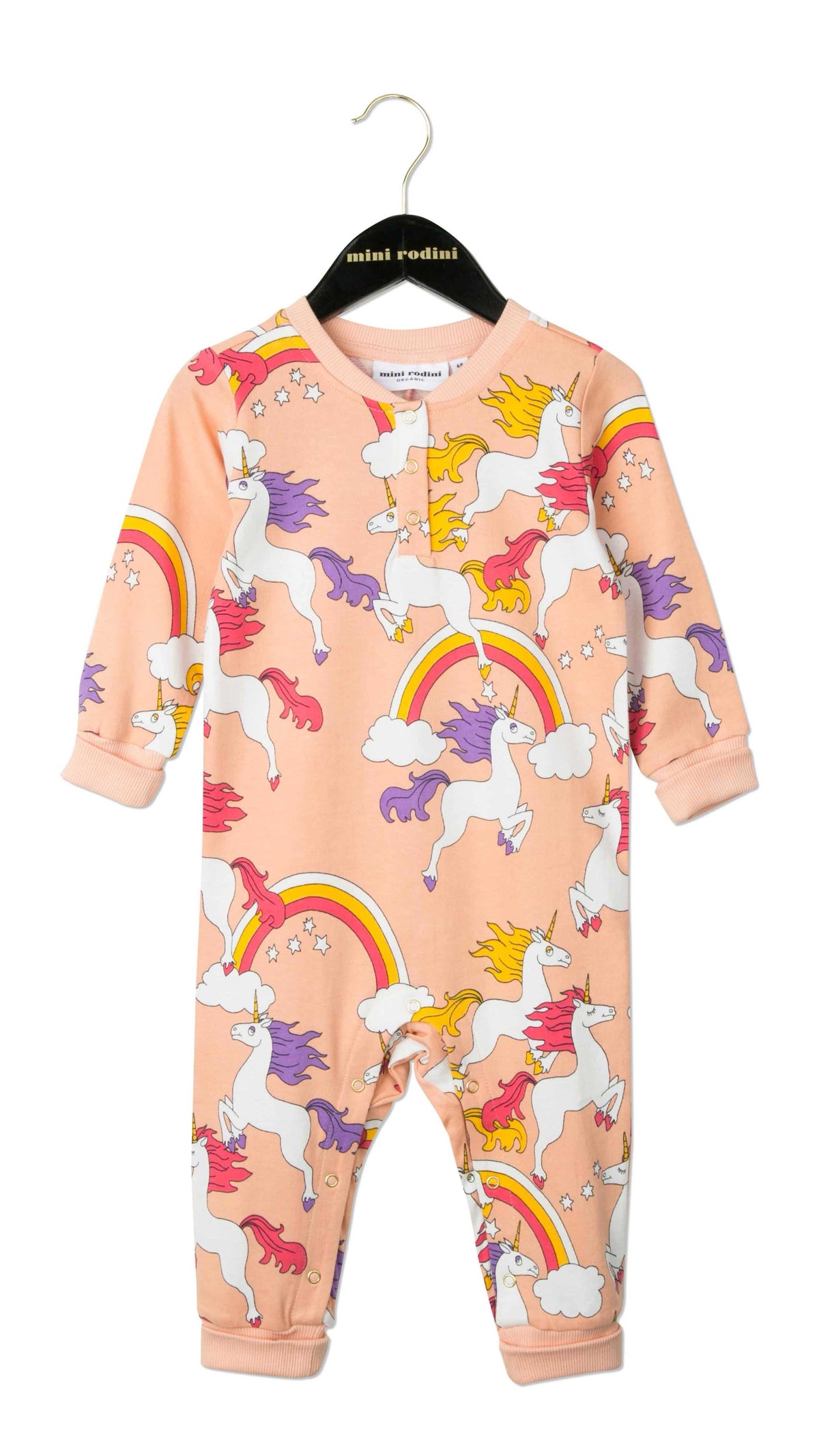 Unicorn Aop Onesie Pink