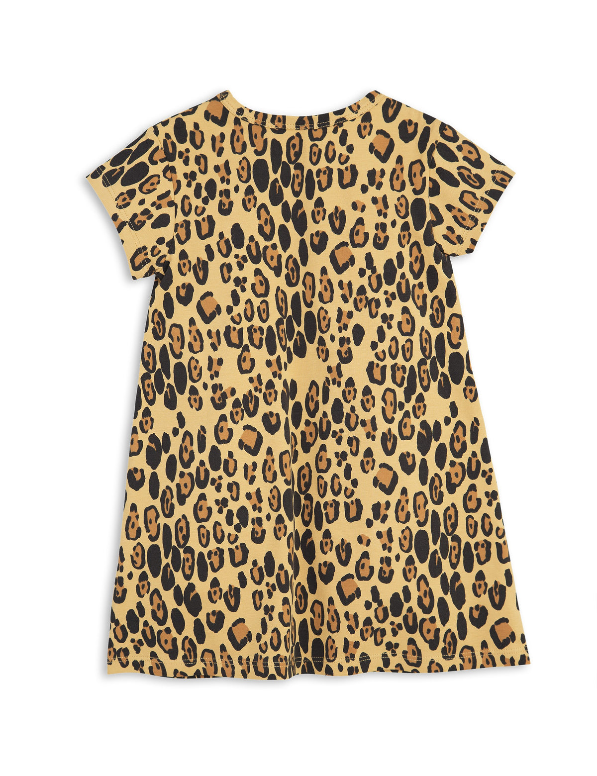 Basic Leopard Dress beige