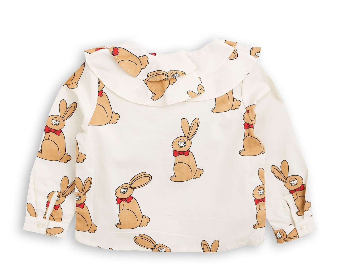 Rabbit Woven Blouse Offwhite