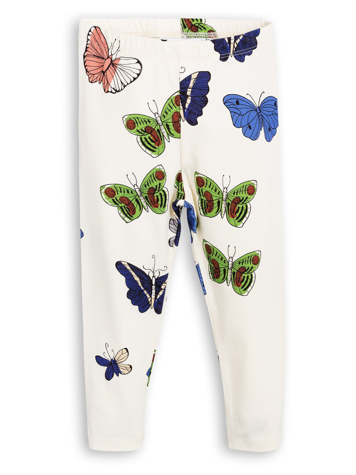 Butterflies Leggings Offwhite