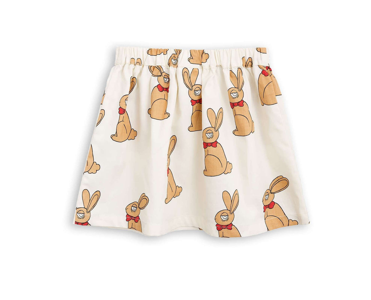 Rabbit Woven Skirt Offwhite