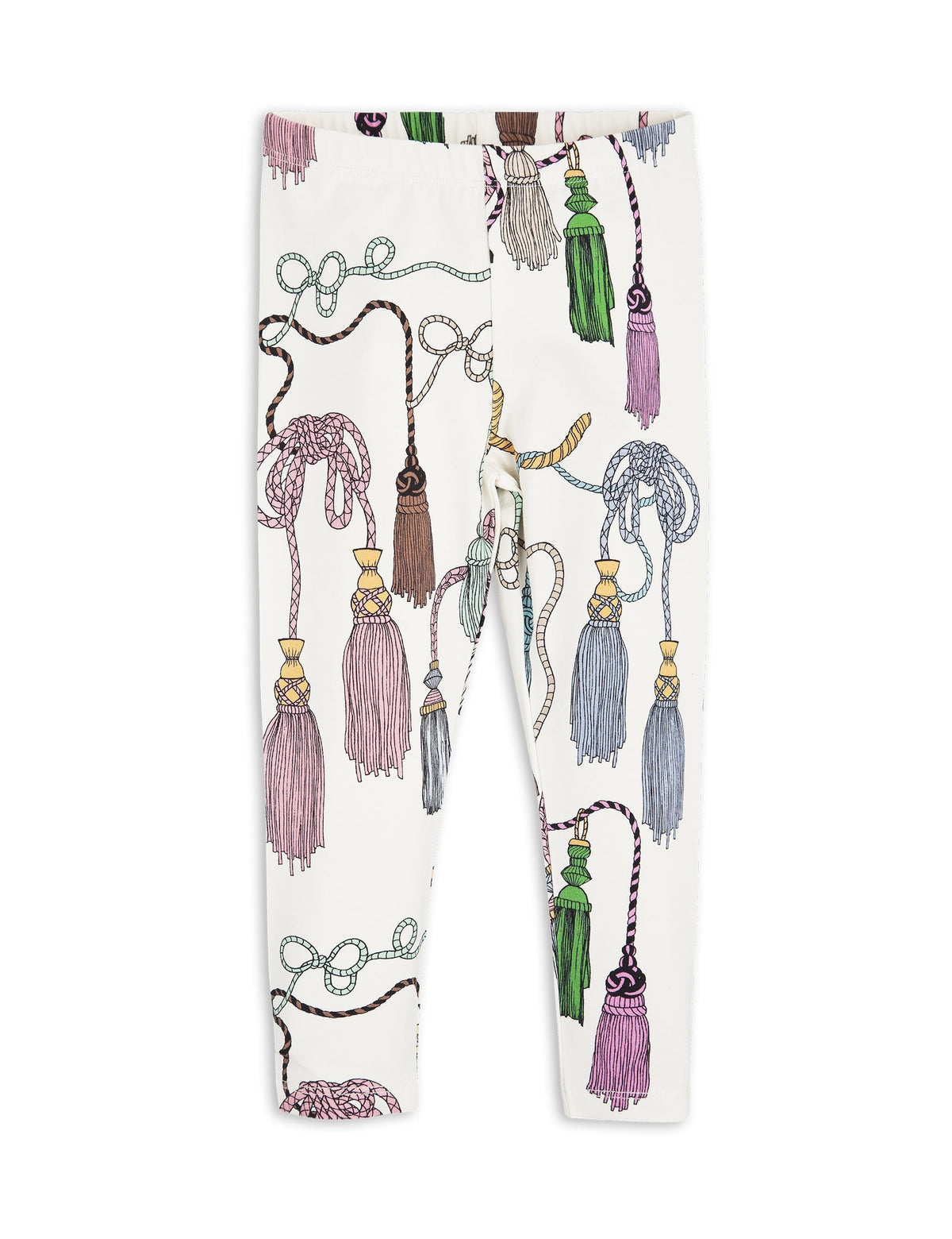 Tassels Leggings Offwhite