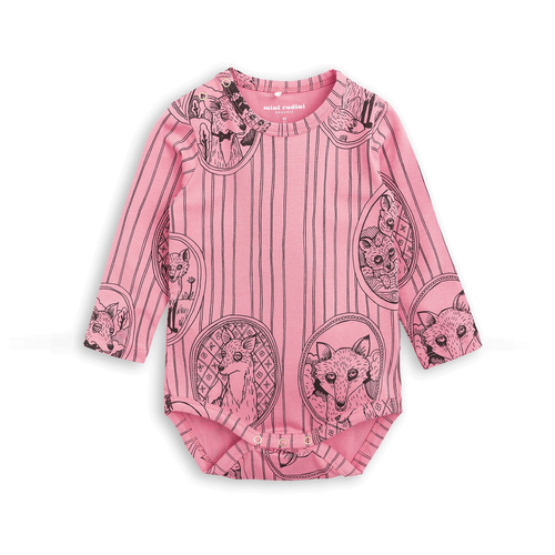 Fox Family Ls Body Pink