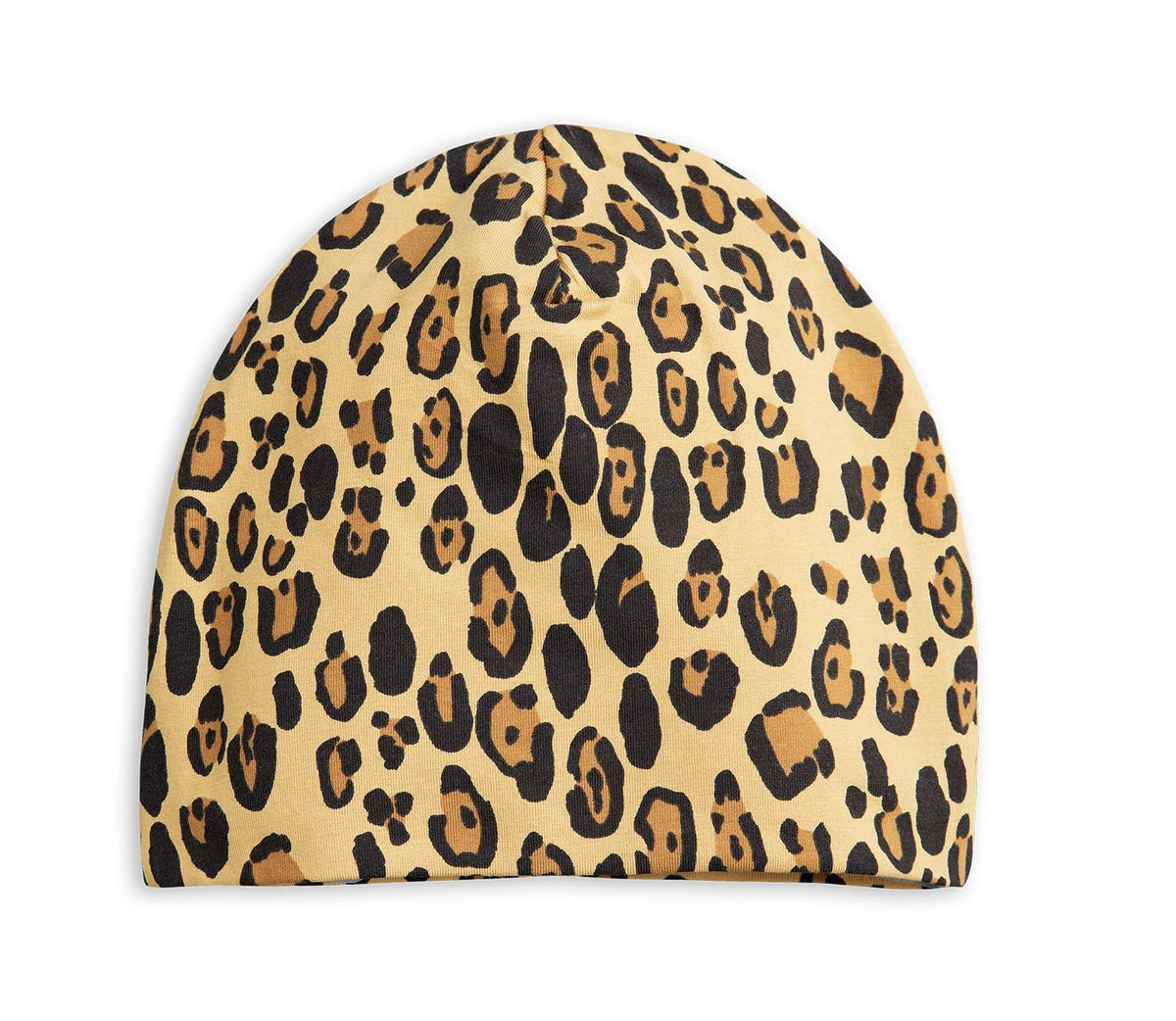 Basic Leopard Beanie beige