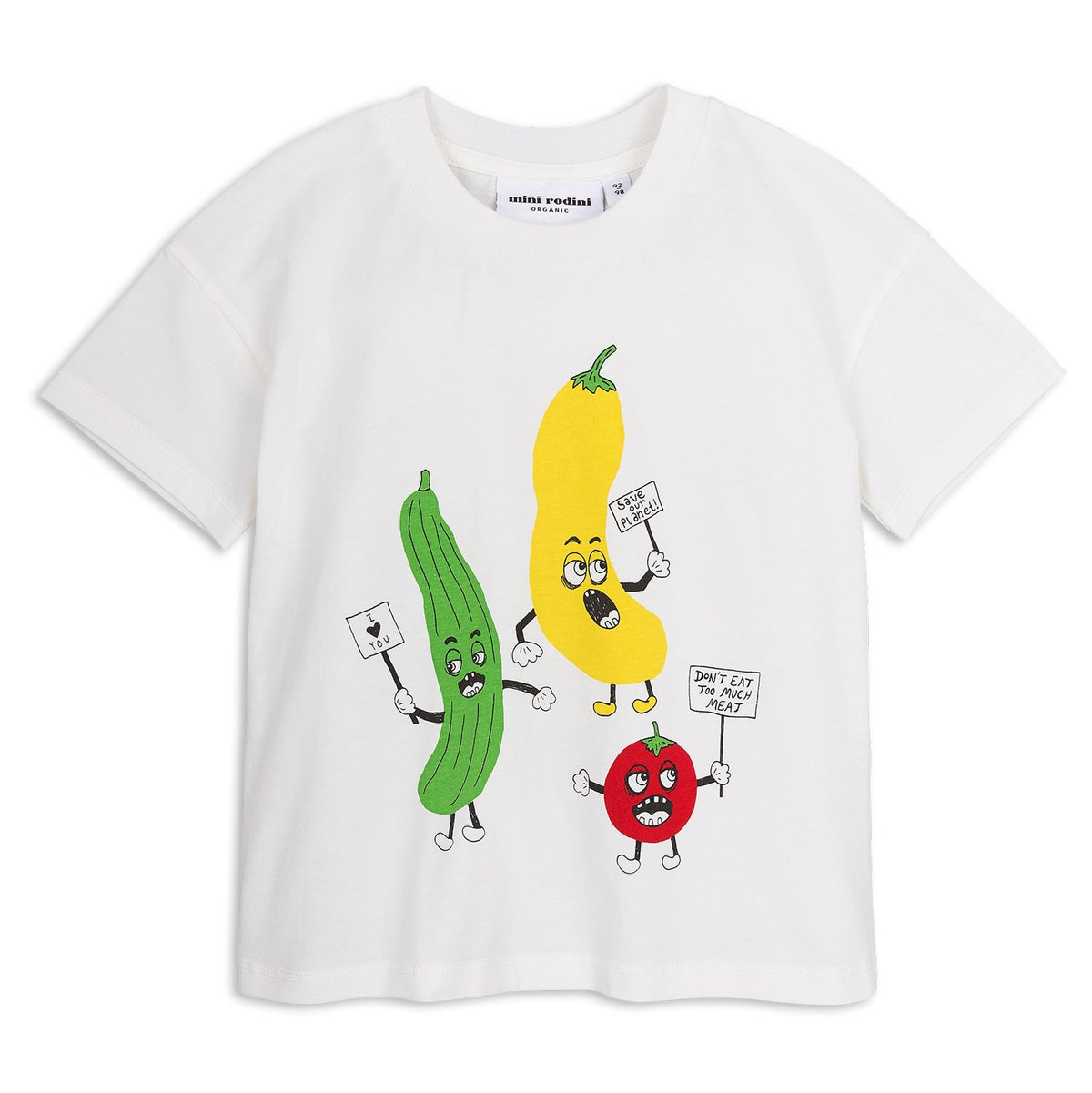 Veggie Ss Tee White
