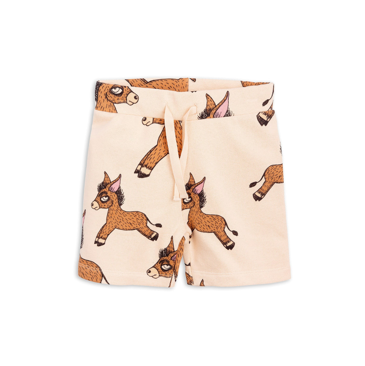 Donkey AOP Sweatshorts Beige