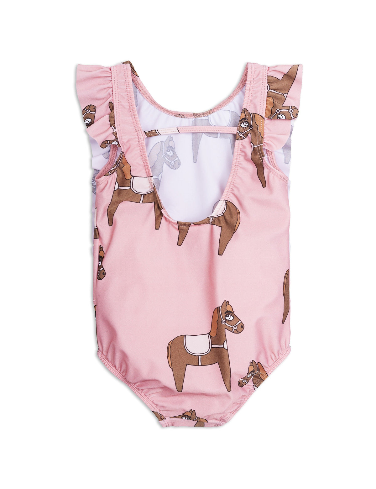 Horse Ruffled Swimsuit