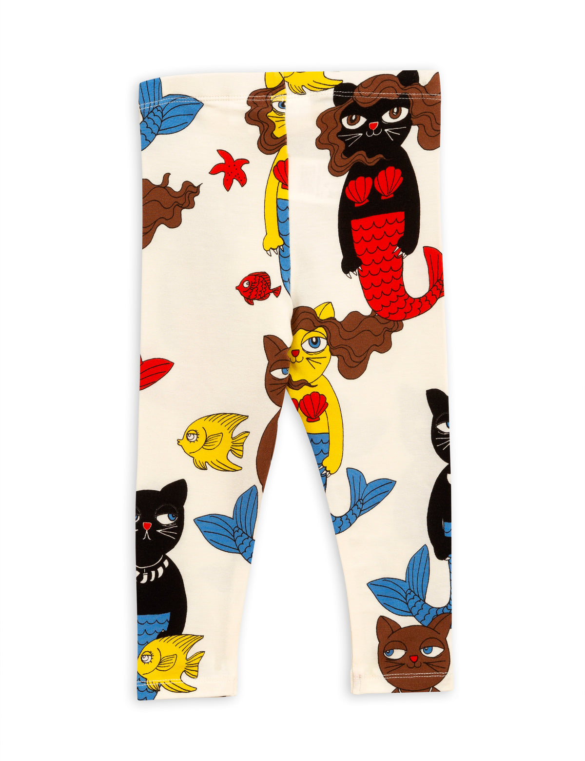 Cat Mermaid Leggings Offwhite