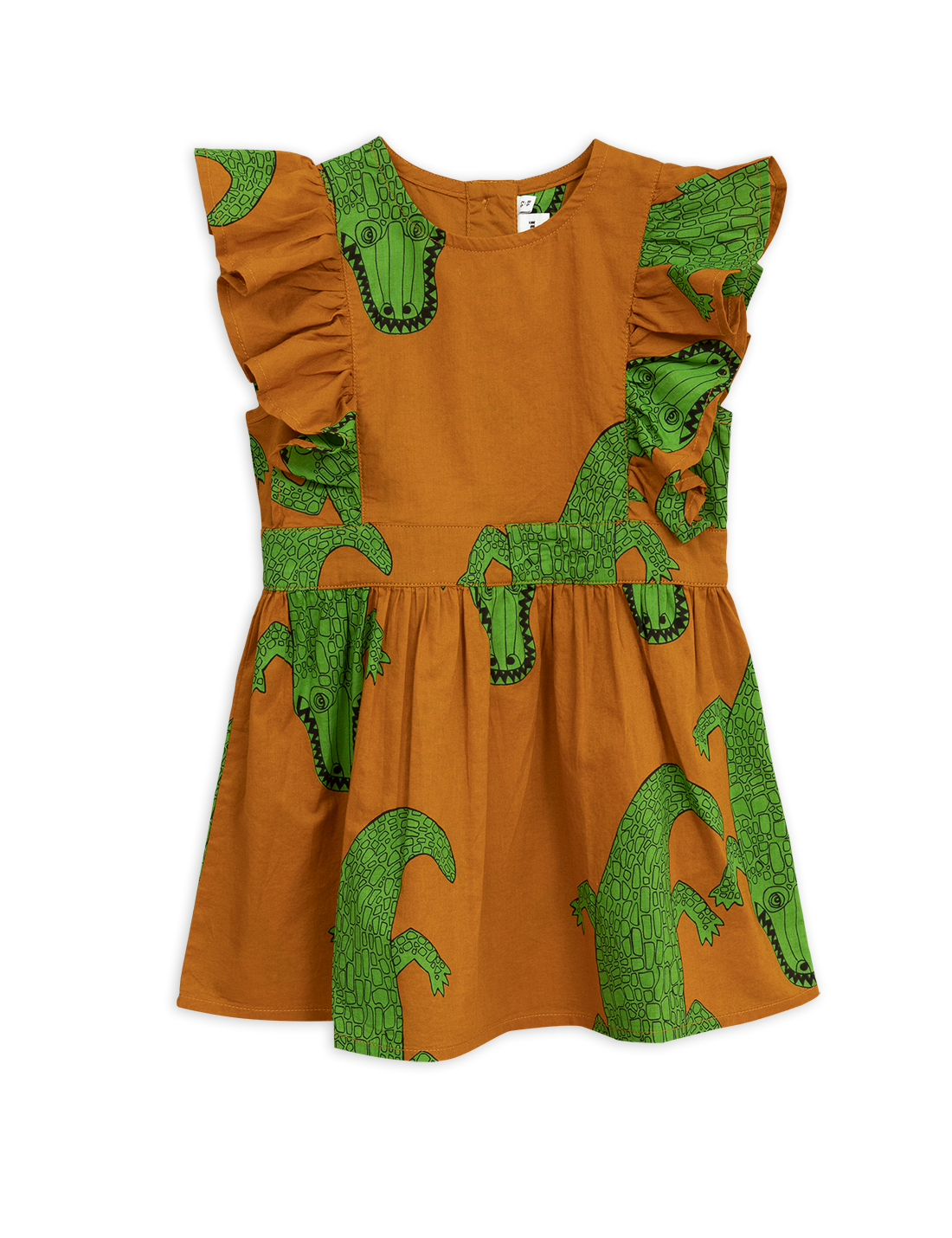 mini rodini crocodile dress Mini Rodini - crocodile motif dress - kids - Pink