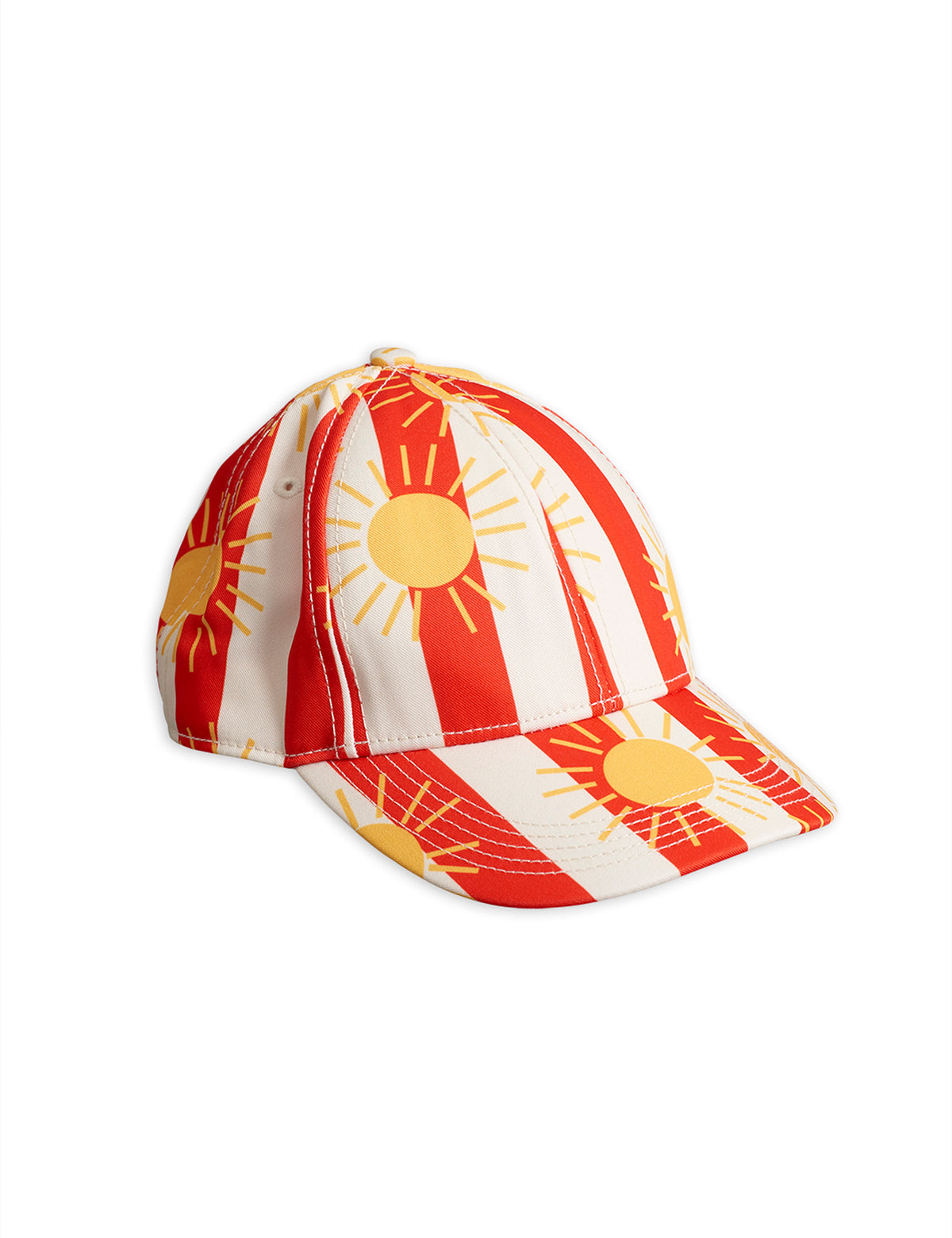 Sun Stripe Cap Red