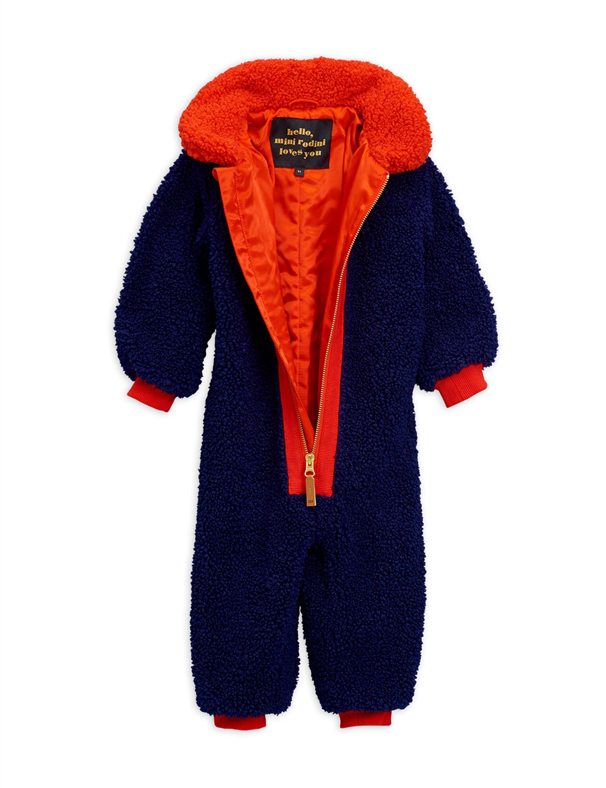 Faux Fur Baby Overall