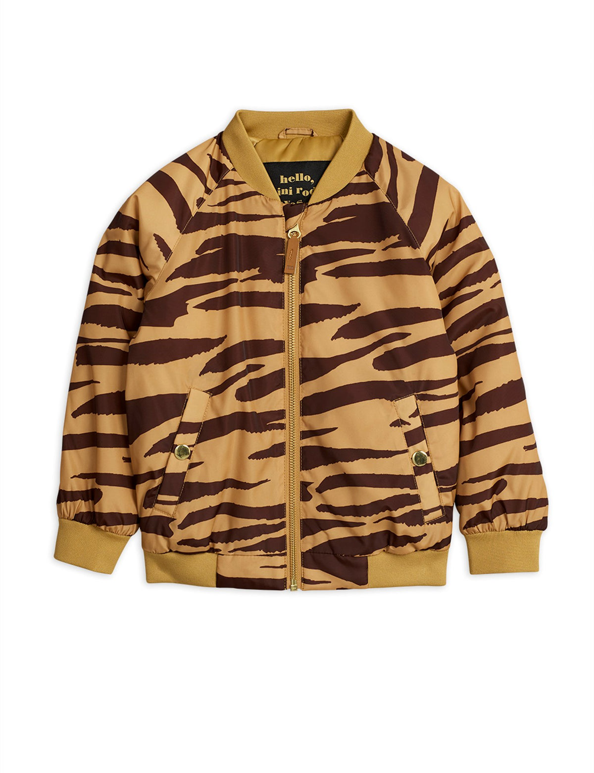 Tiger Baseball Jacket Brown