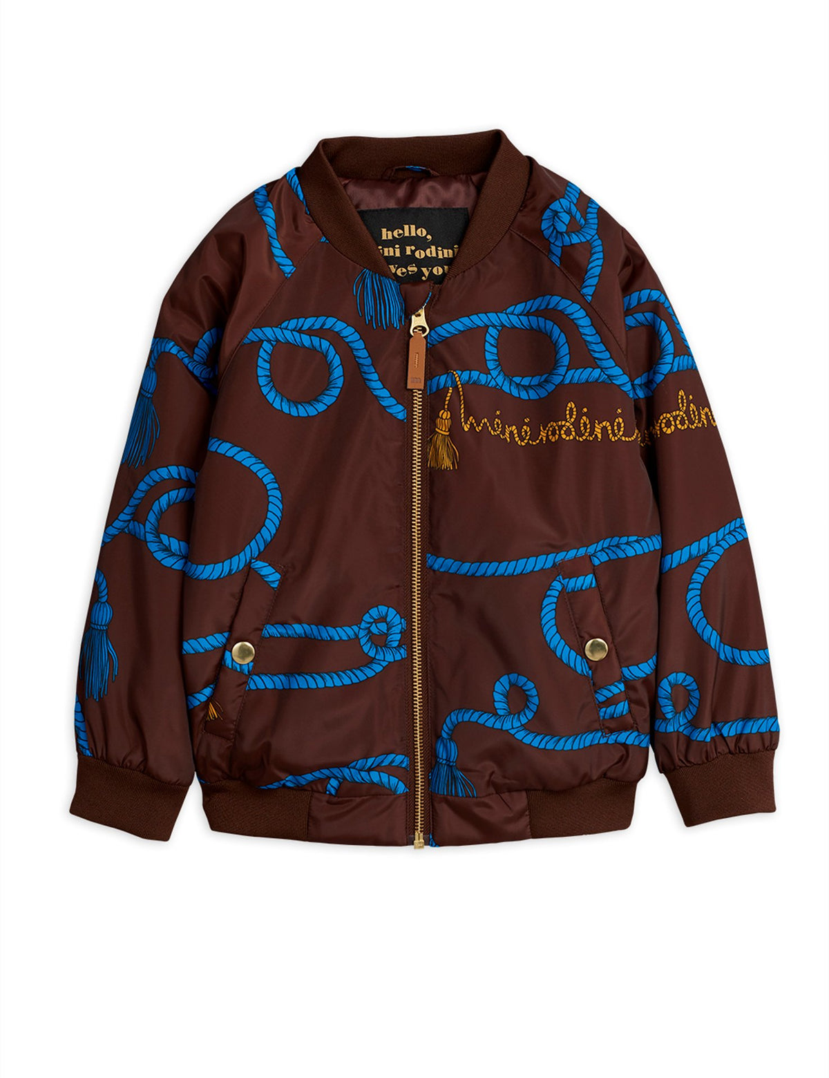 Robe Baseball Jacket Brown