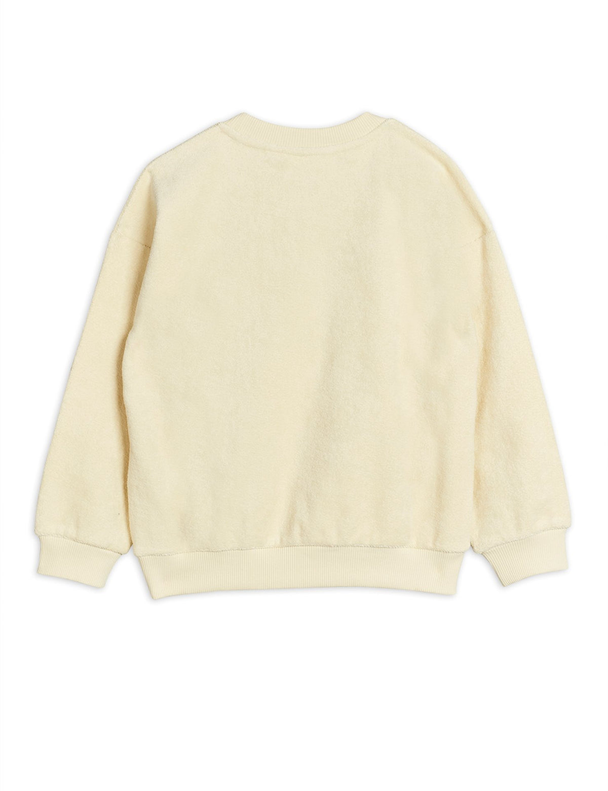 Teddy Patch Terry Sweatshirt offwhite