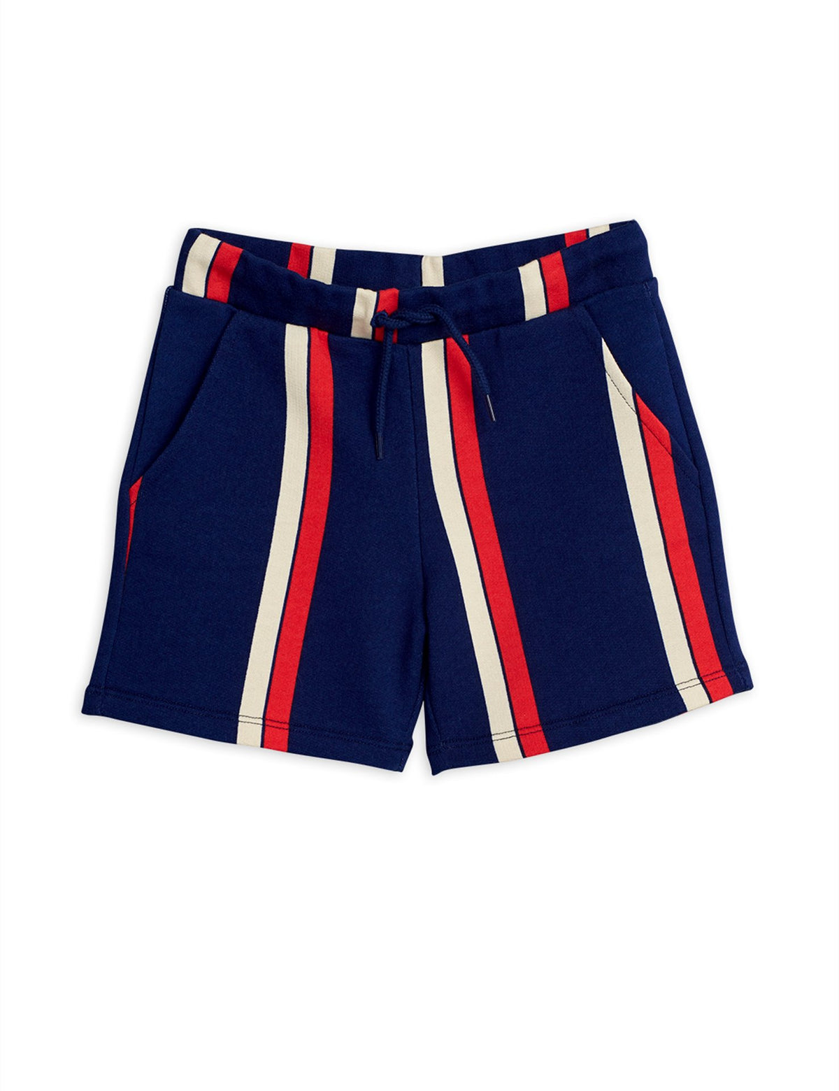 Stripe Sweat Shorts Blue