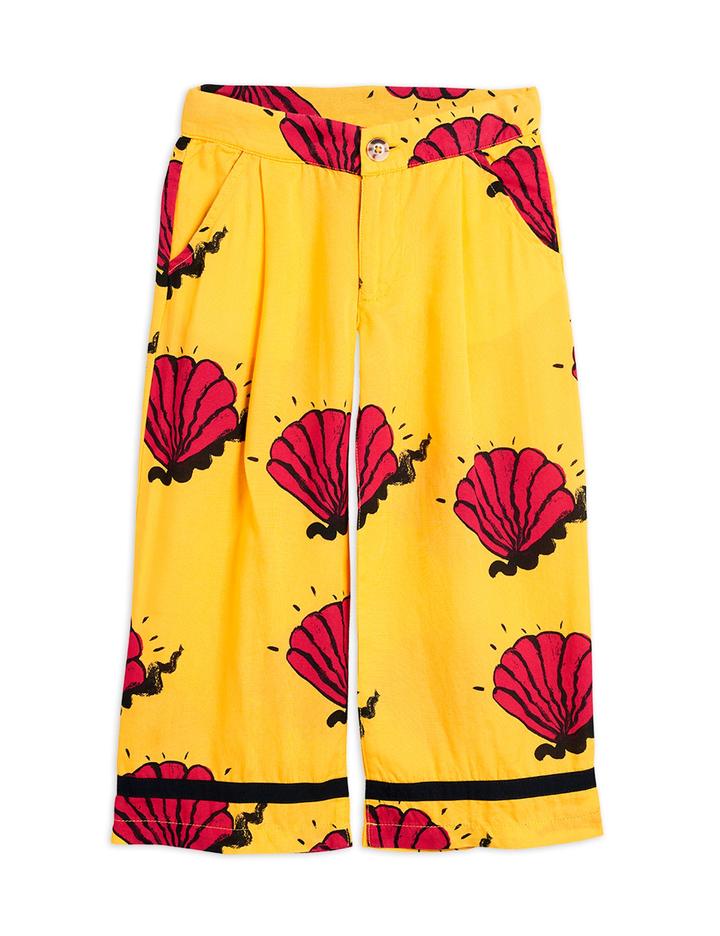 Shell Woven Trousers yellow