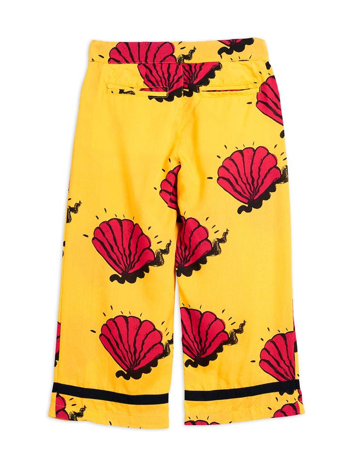 Shell Woven Trousers yellow