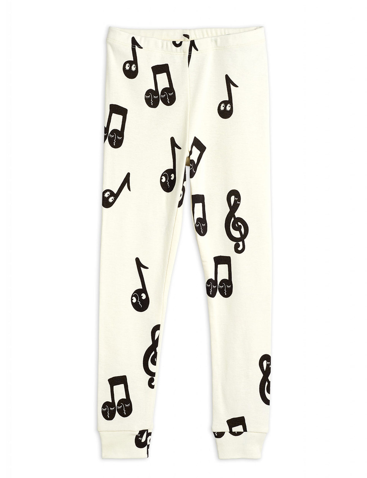 Notes AOP Leggings - offwhite