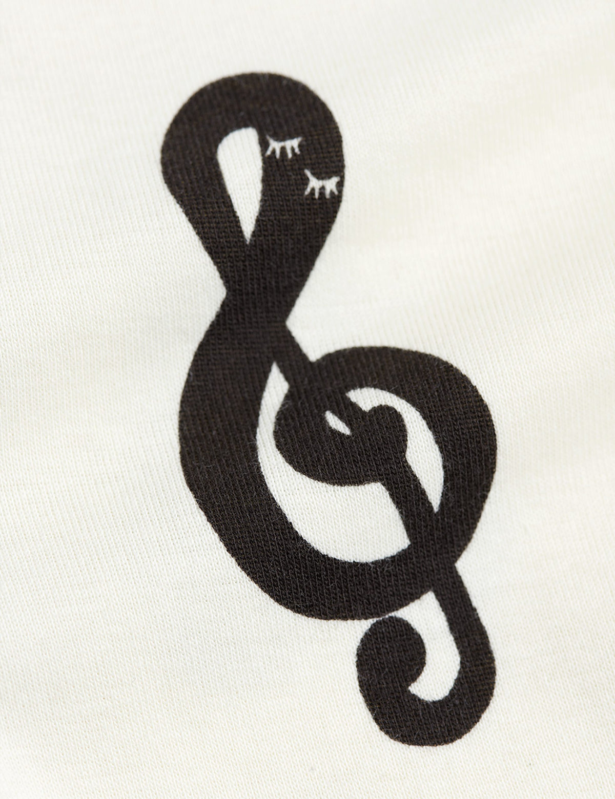 Notes AOP Leggings - offwhite