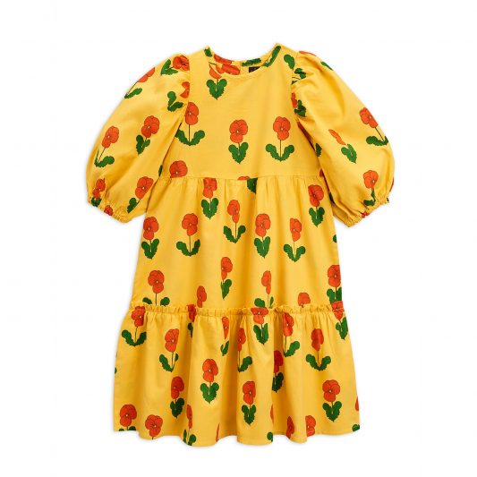 Violas Woven Puff Sleeve Dress