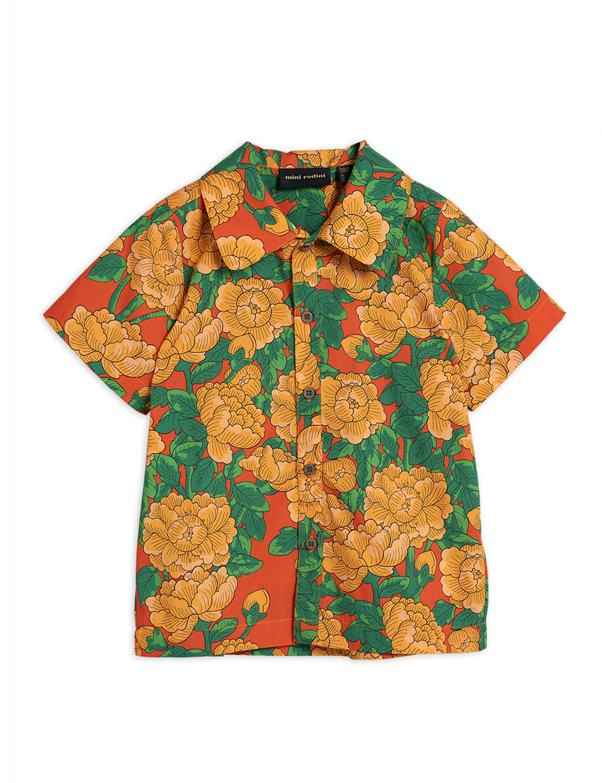 Peonies Woven ss Shirt