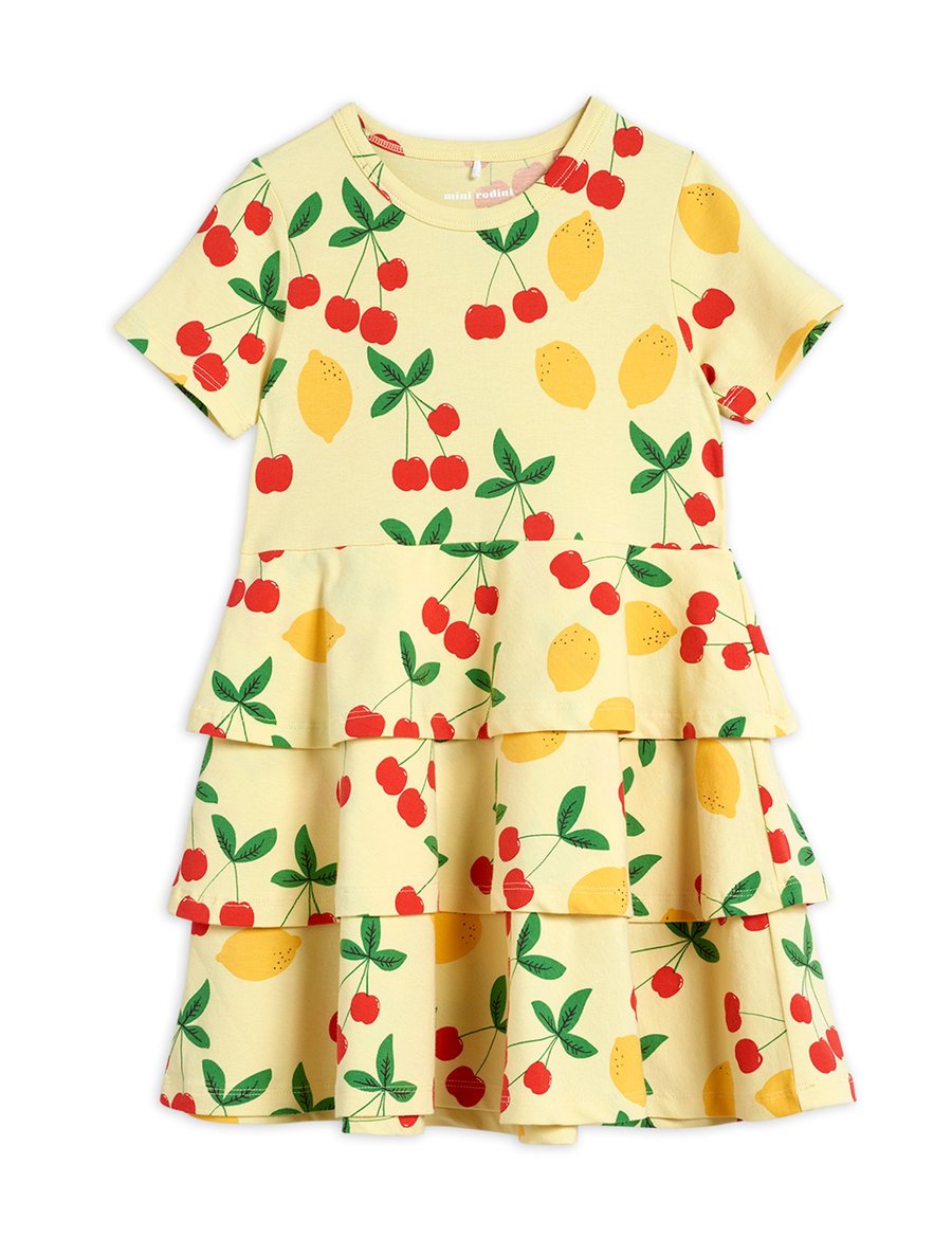 Cherry Lemonade AOP SS Dress