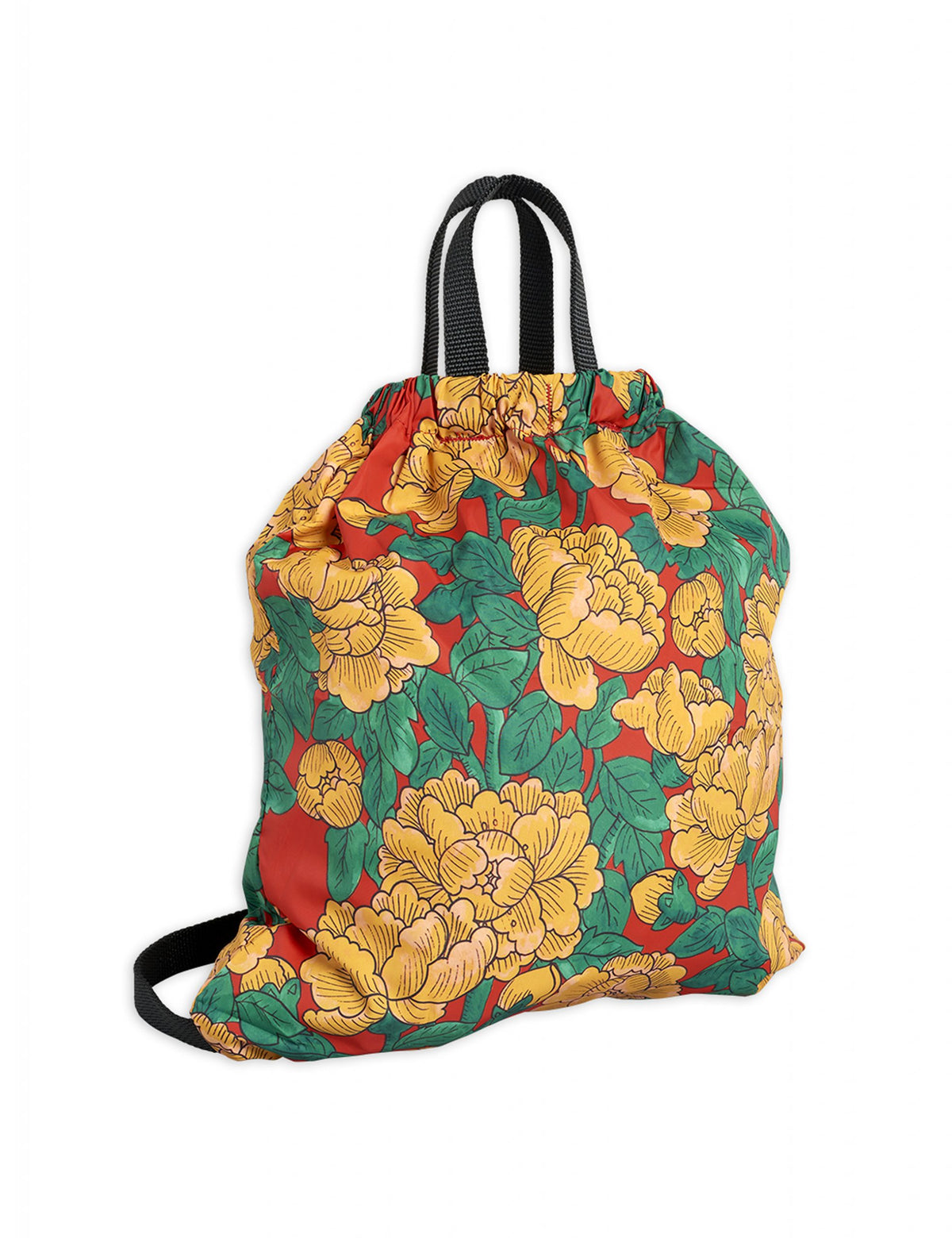 Peonies Drawstring Bag