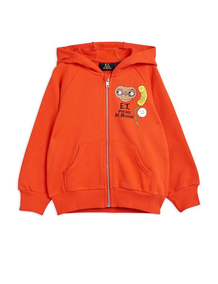 E.T. Zip Hoodie Red