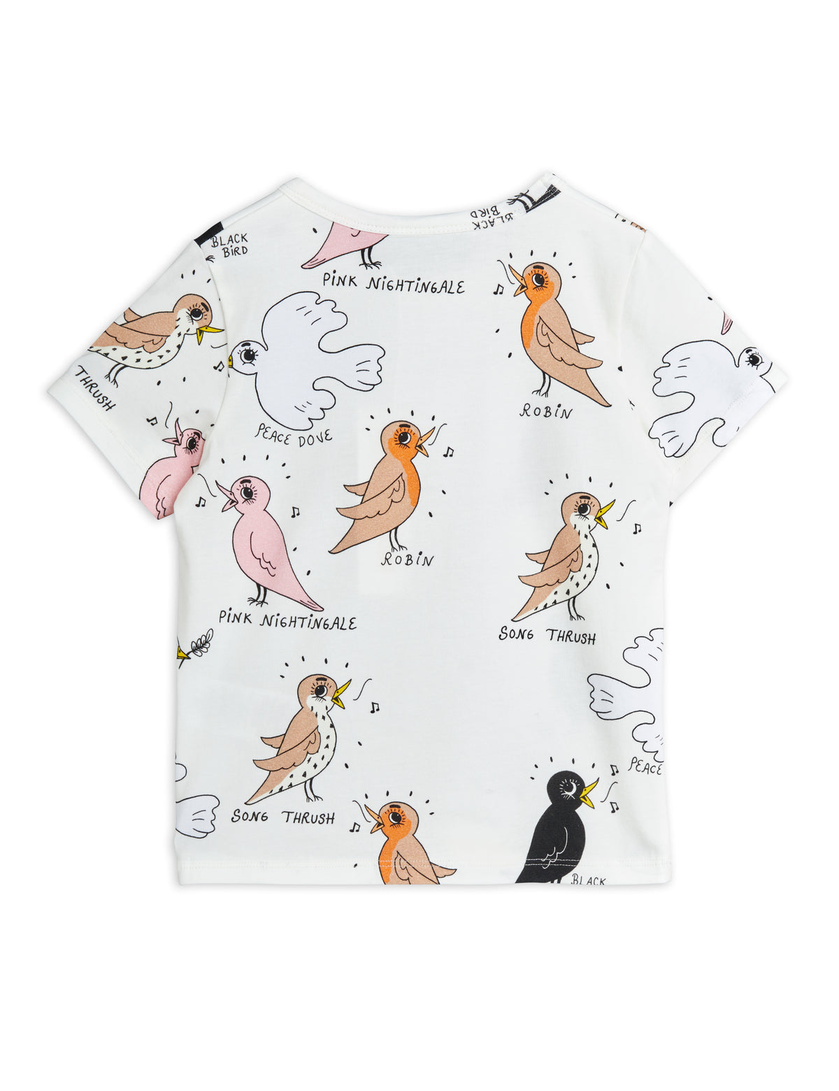 Birdswatching Aop Short Sleeve Tee offwhite