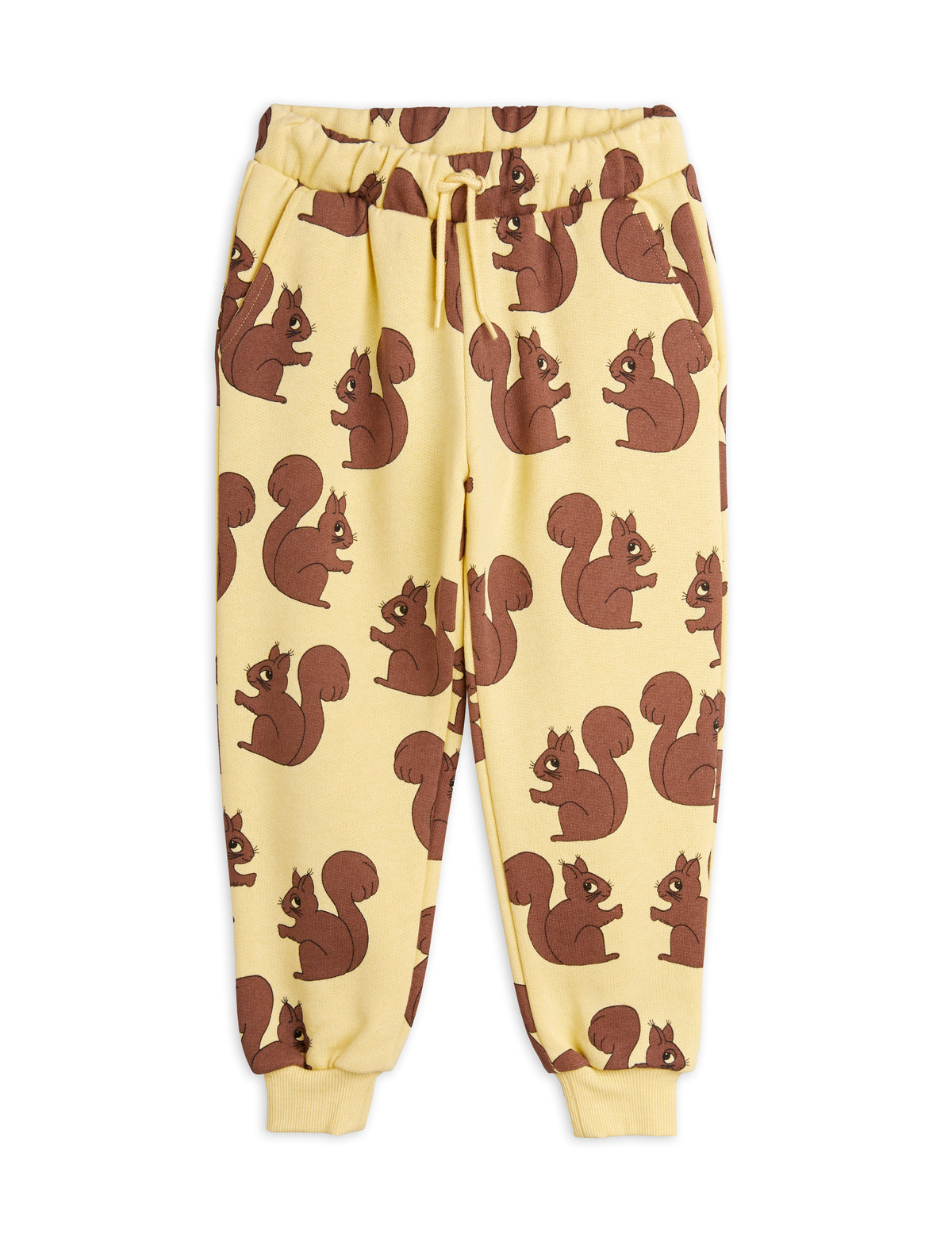 Squirrel Aop Sweatpants yellow