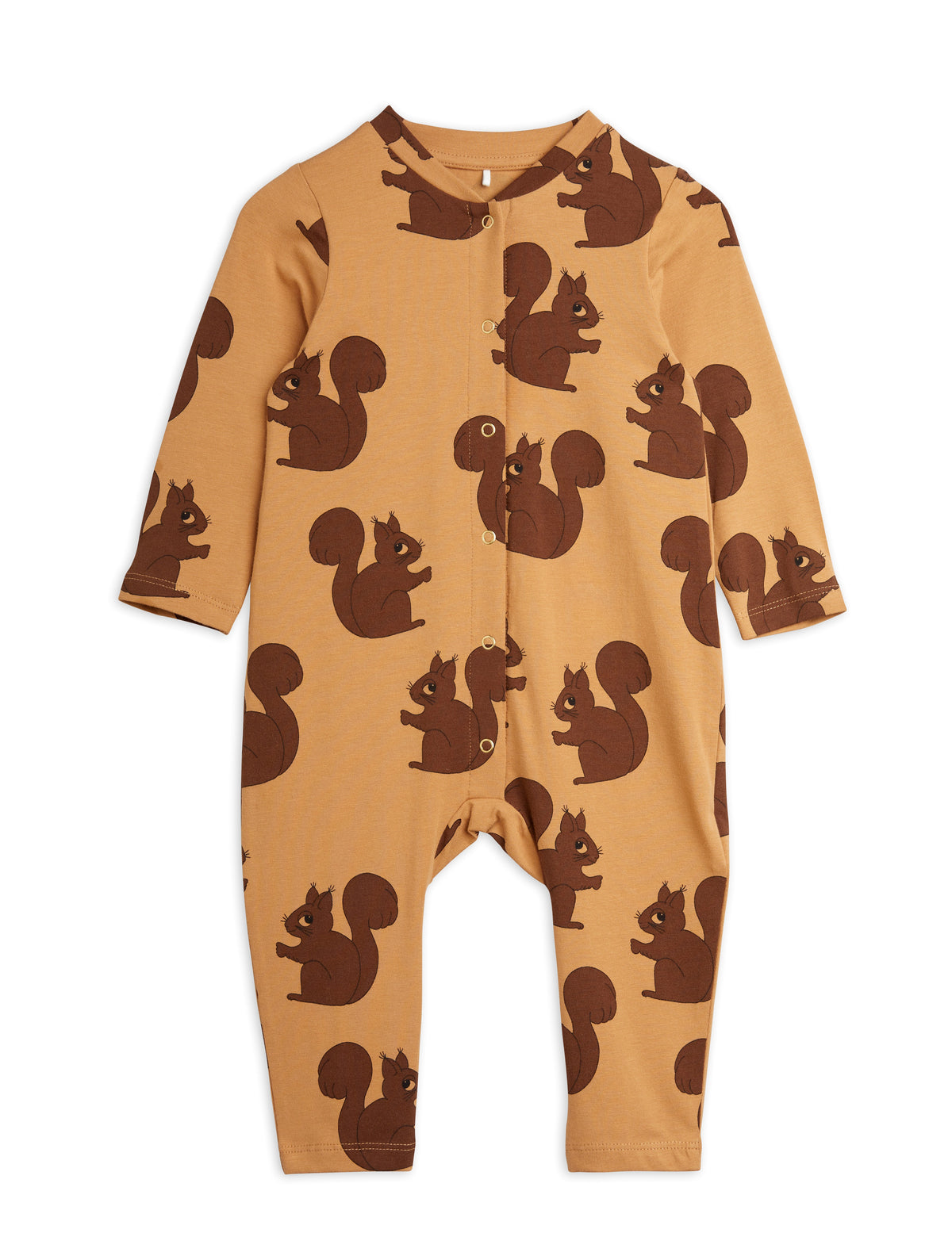Squirrels Aop Jumpsuit Brown