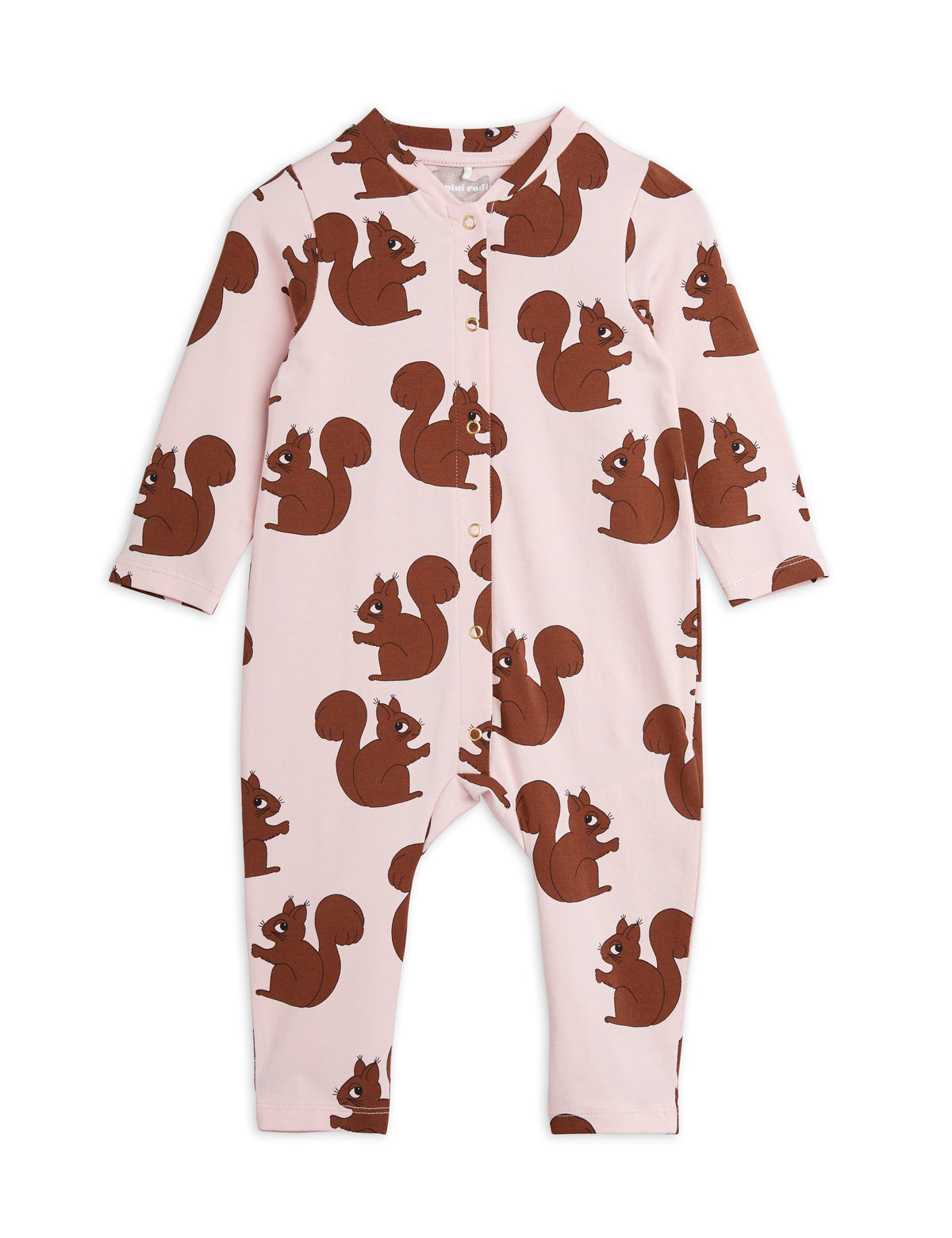 Squirrels Aop Jumpsuit Pink