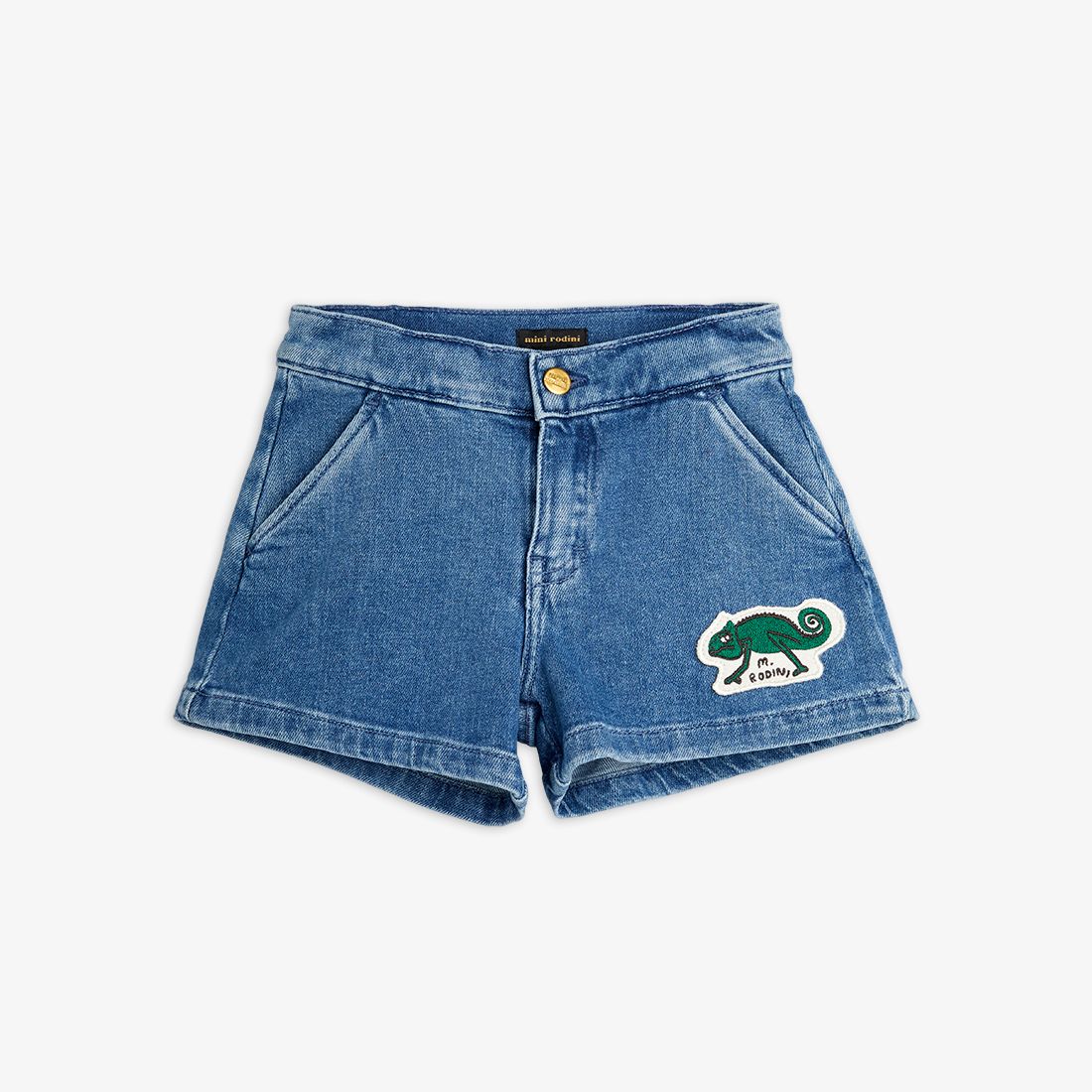Lizard Denim Shorts     (Chameleon)