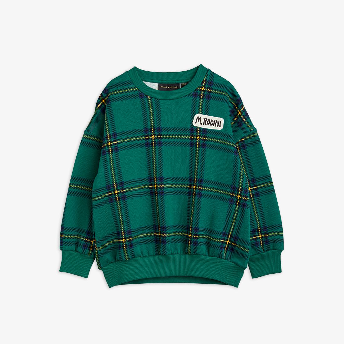 Check aop Sweatshirt (Green)