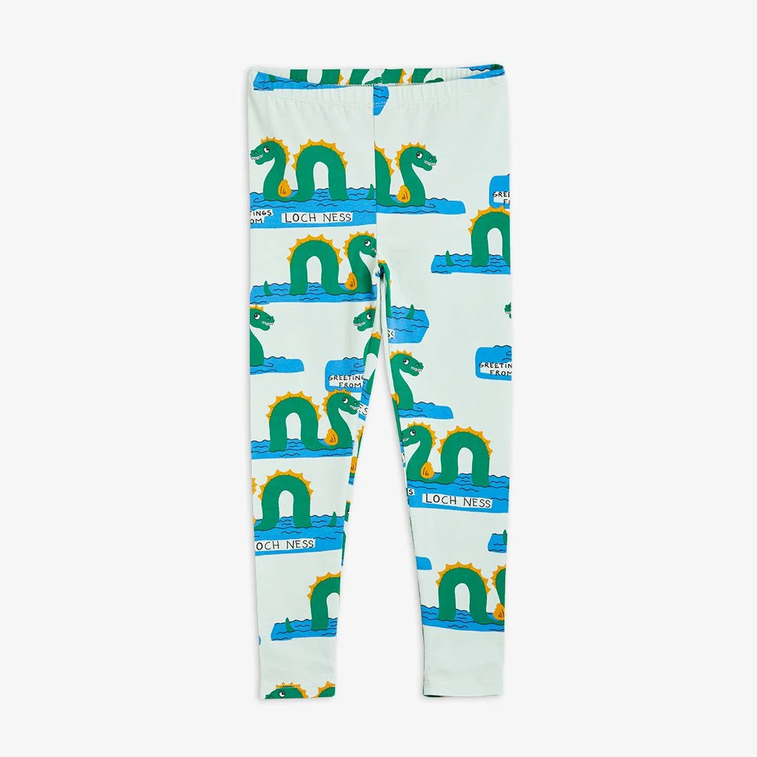 Loch Ness aop Leggings (Green)