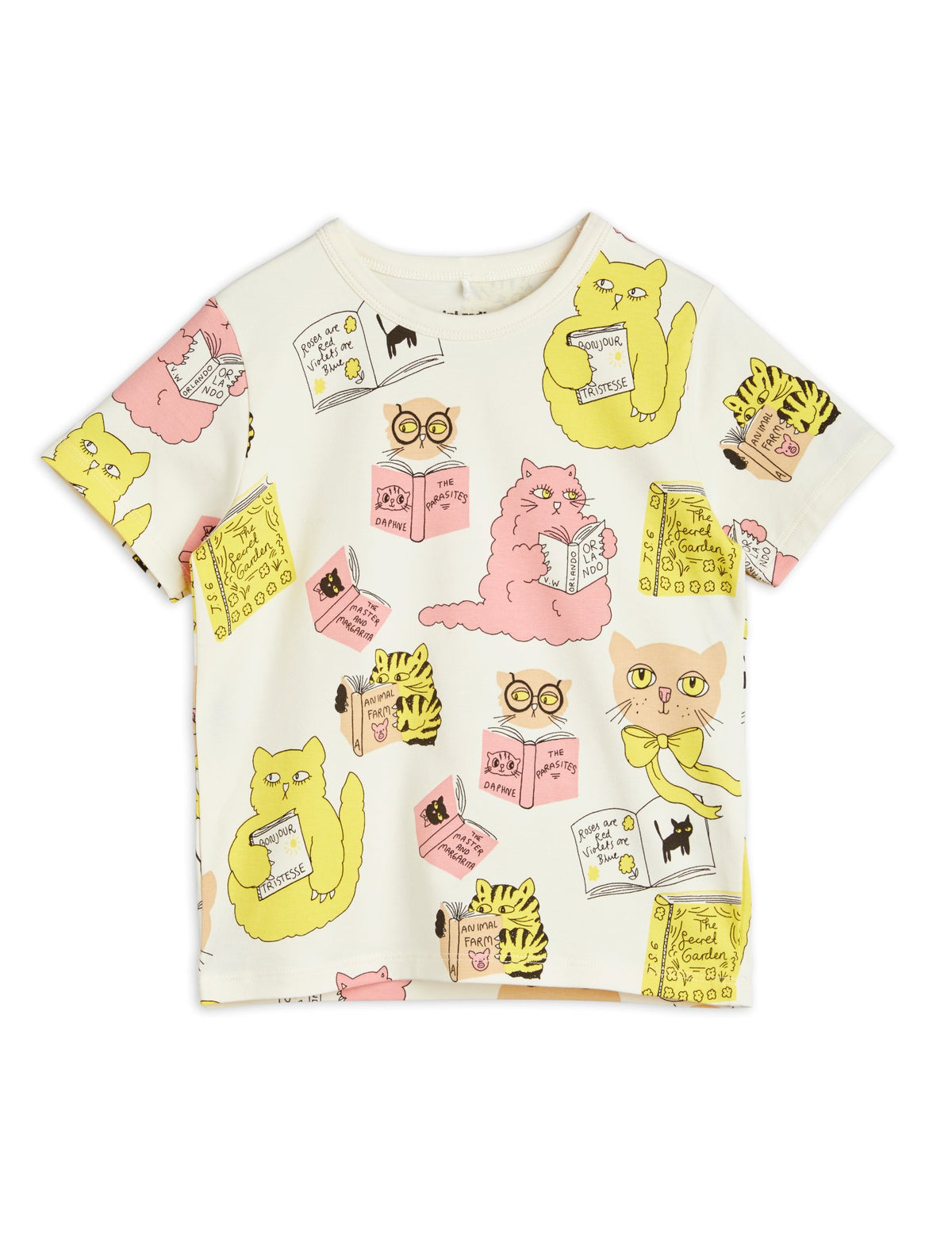 Cats aop ss tee - offwhite