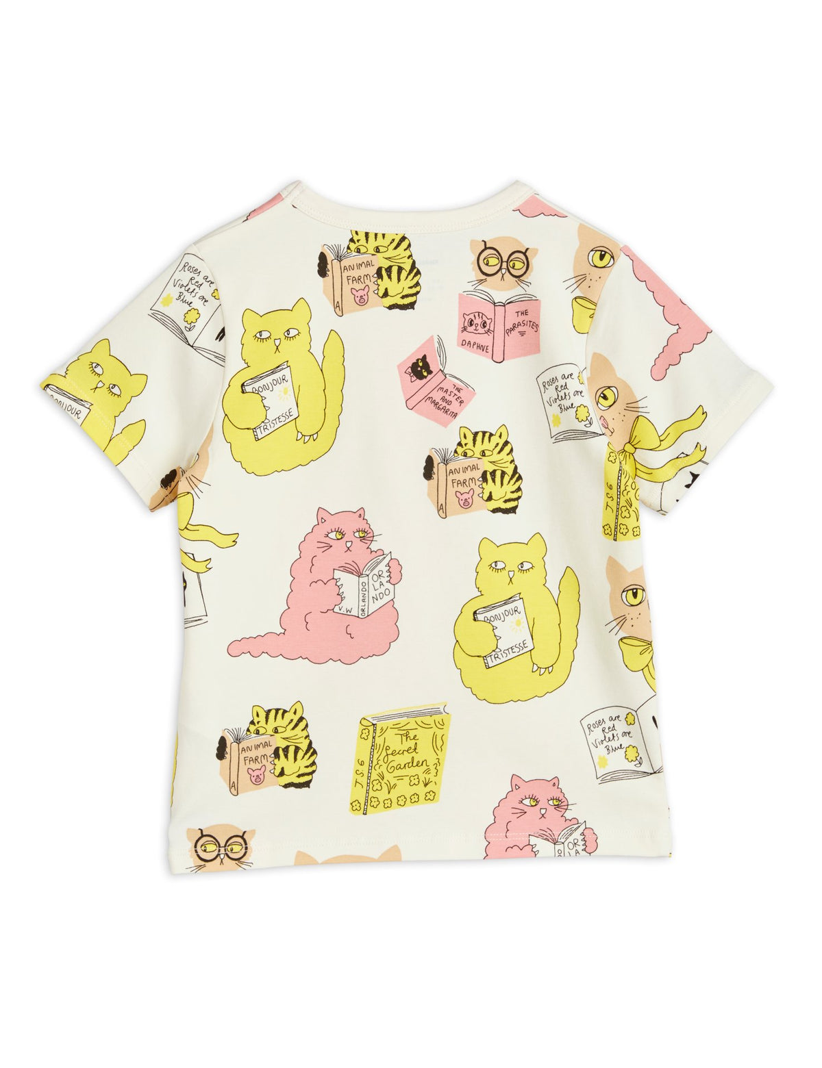 Cats aop ss tee - offwhite