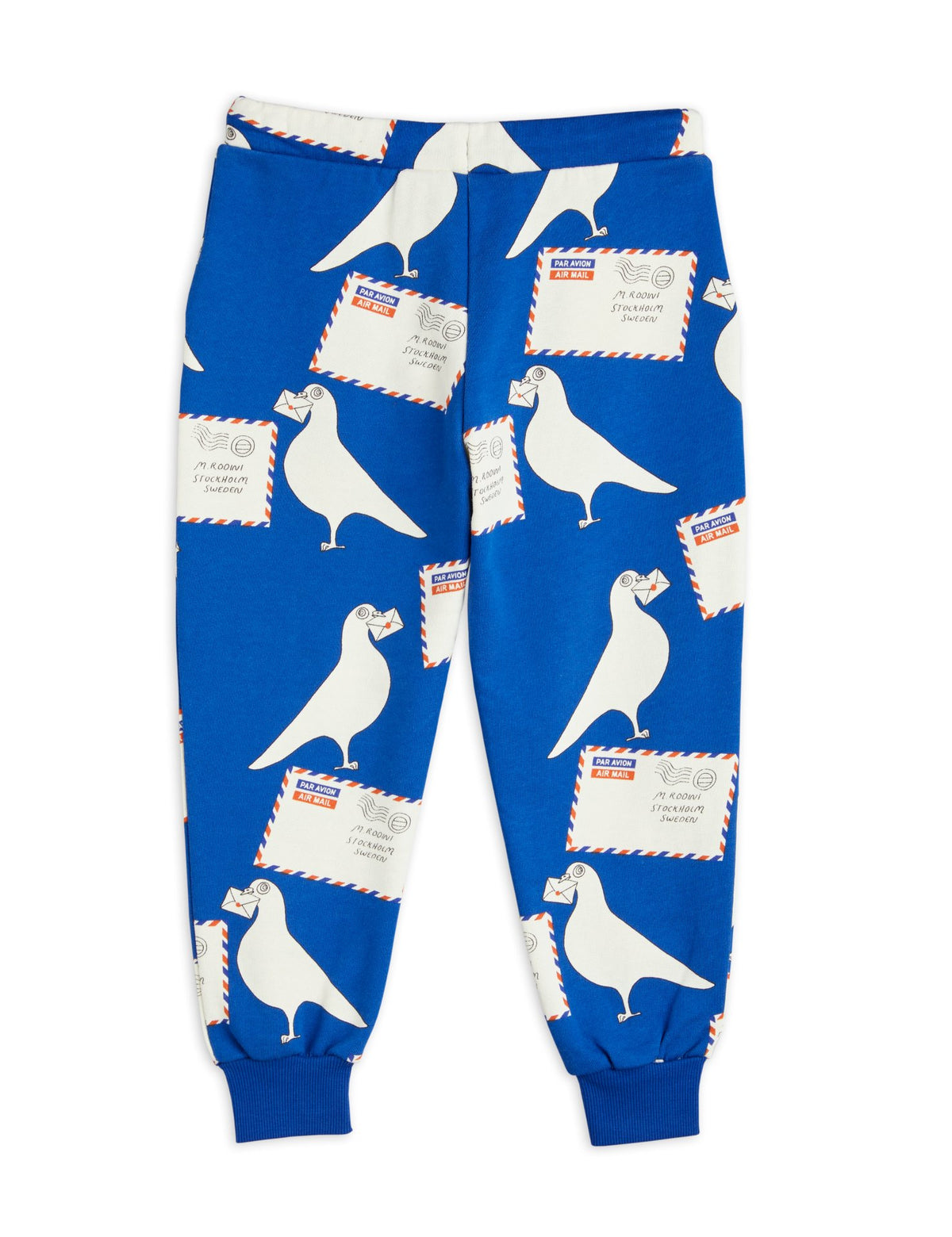 Pigeons AOP Sweatpants - Blue
