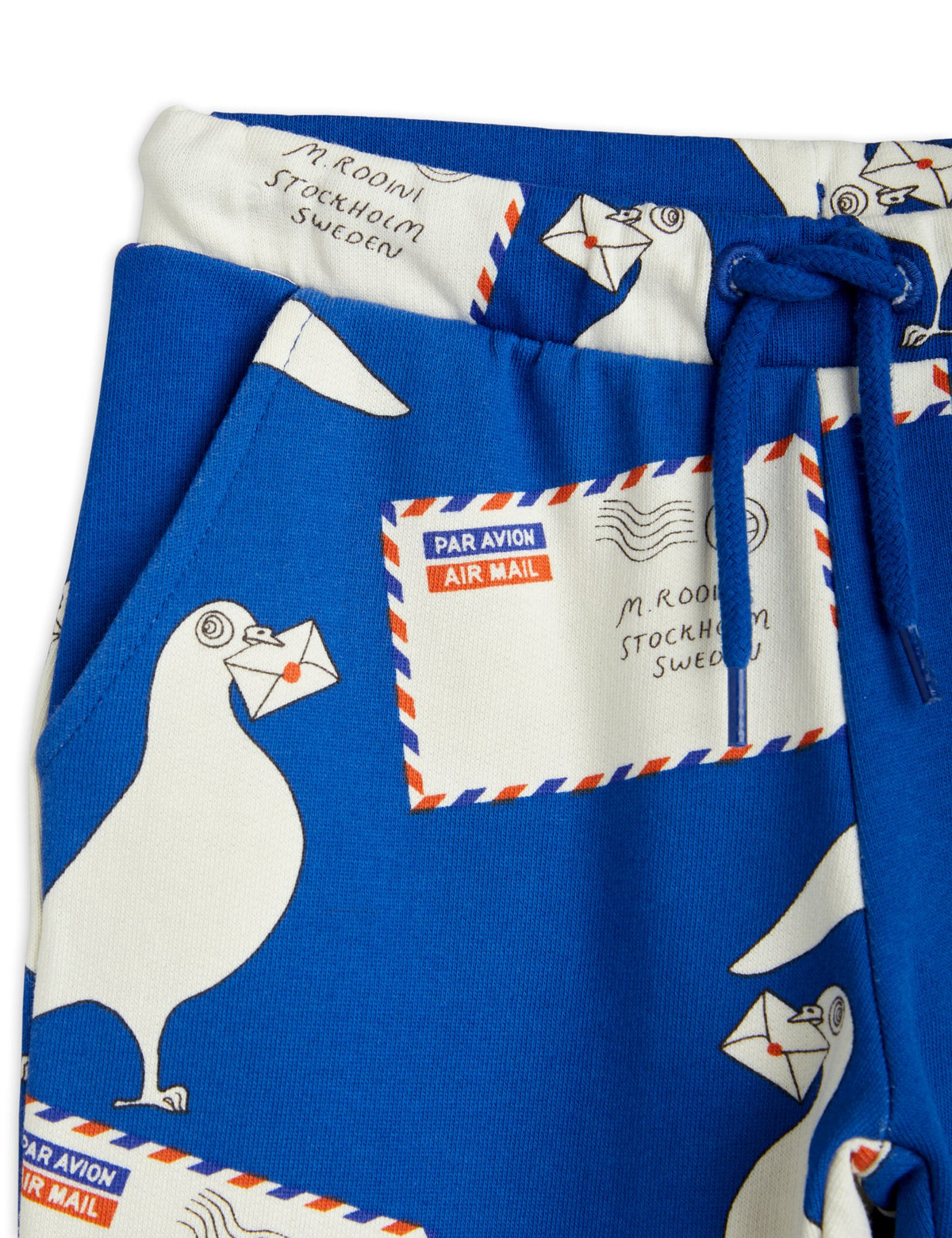 Pigeons AOP Sweatpants - Blue